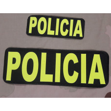 PATCH POLICIA YELLOW FLUOR...