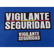 PARCHES VIGILANTE SEGURIDAD...