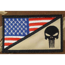 PATCH FLAG USA THE PUNISHER...