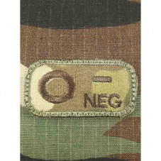 PATCH ID BLOOD TYPE O-NEG...