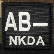 PATCH BLOOD TYPE AB -NEG...