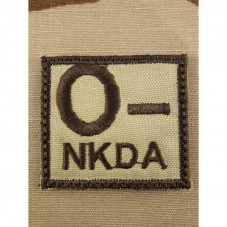 PATCH BLOOD TYPE A -NEG...