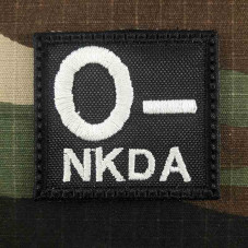 PATCH BLOOD TYPE A - NEG...