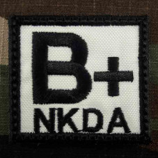 PATCH BLOOD TYPE B+POS...