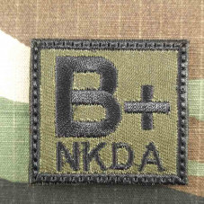 PATCH BLOOD TYPE B+POS...