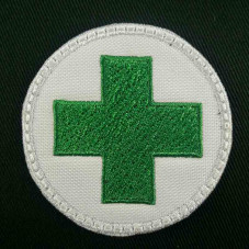 PATCH GROSS GREEN VELCRO 50mm