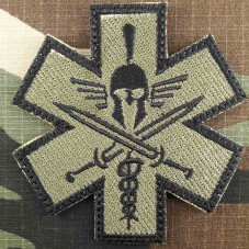 PATCH PARAMEDIC SPARTAN OD...