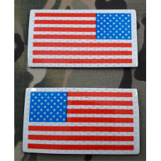 PATCH 2 UND  FLAG USA COLOR...