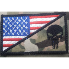 PATCH USA THE PUNISHER...
