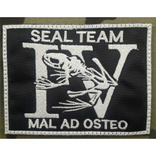 PATCH SEAL TEAM IV BLACK...