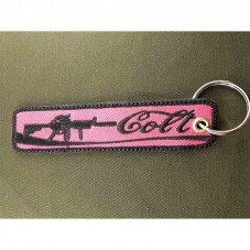 LLAVERO COLT M4  PINK 125X30MM